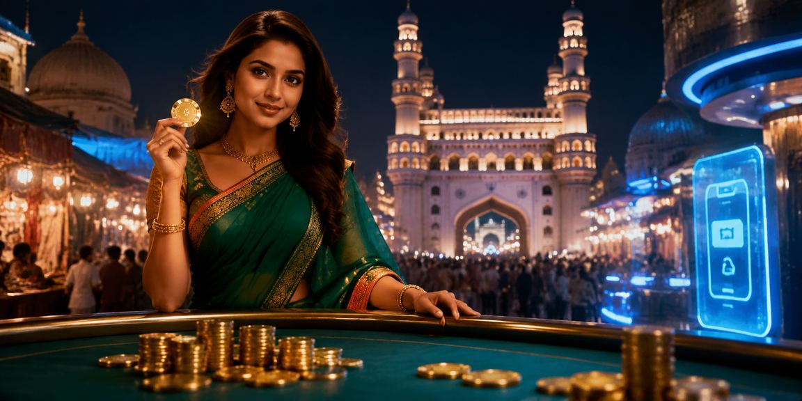 Mobile payment at Hyderabad Charminar location with diwali2026
